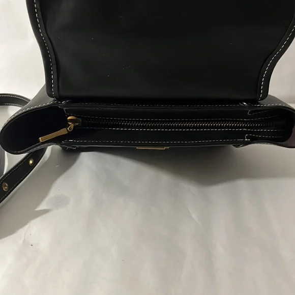 Coach Courier Carryall Black Glovetanned Leather Handle & Shoulder Bag - Picture 9 of 12